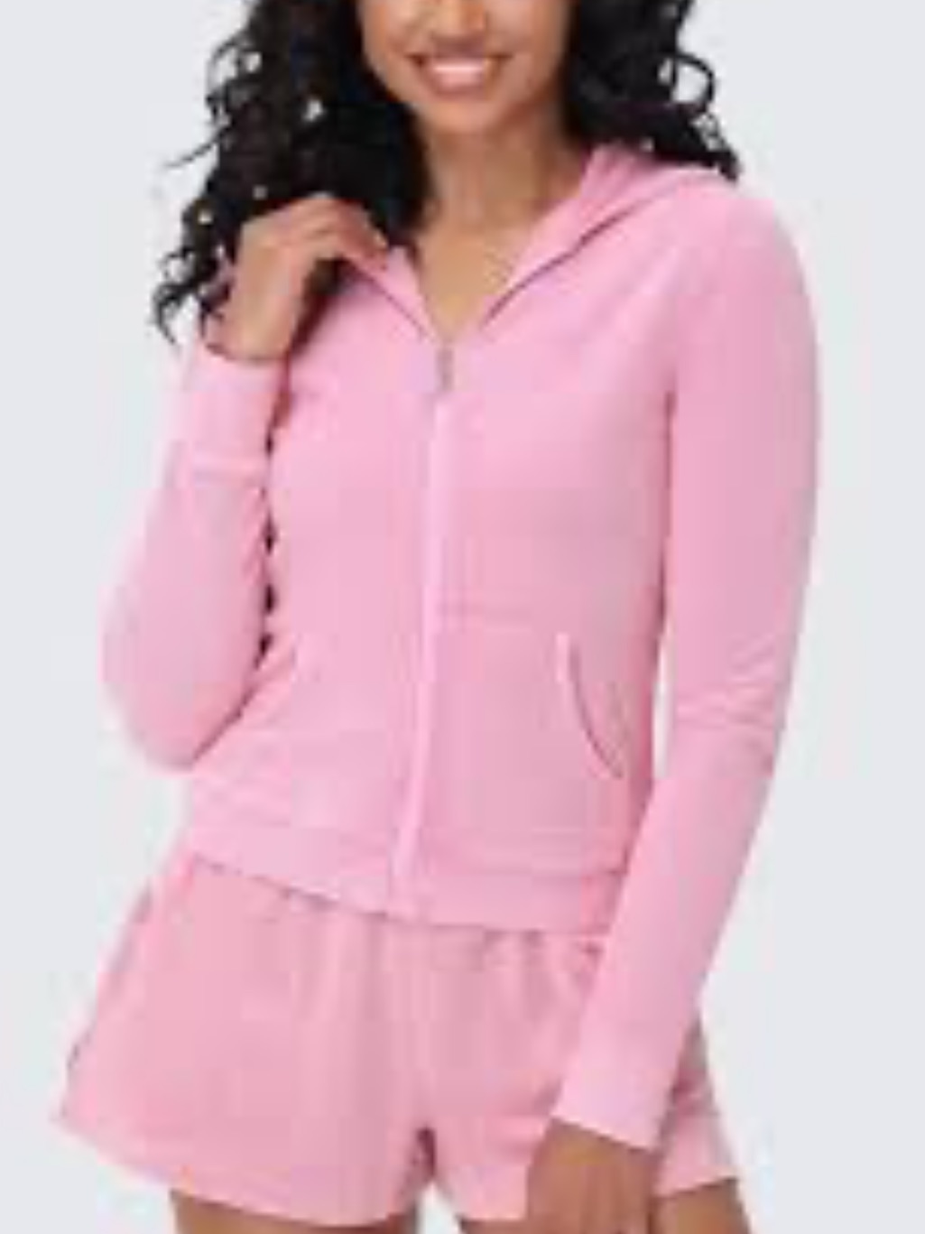 Vintage Juicy Couture Women's Hoodie Jacket Size Xl